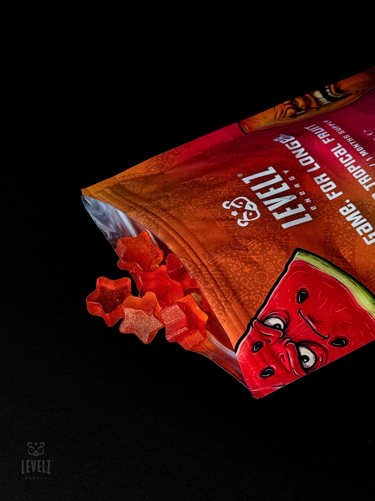 Tropical Pouch with Gummy Stars